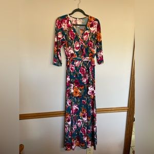 PINK BLUSH maternity floral dress